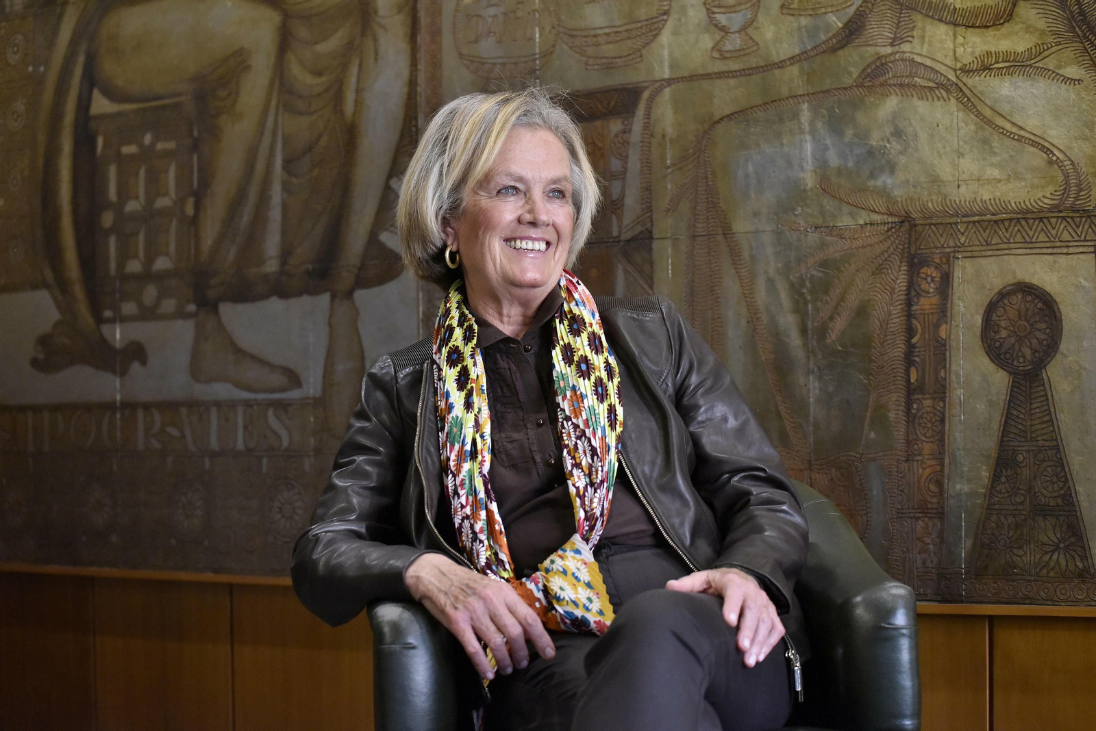 Ana Casas, en el Colegio de Médicos