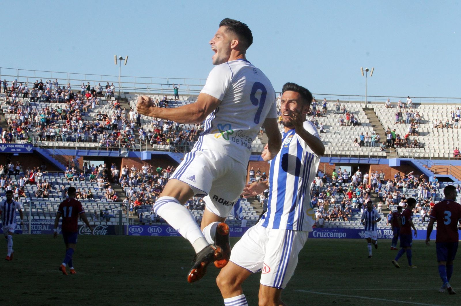 Imágenes del Recreativo de Huelva-Jumilla