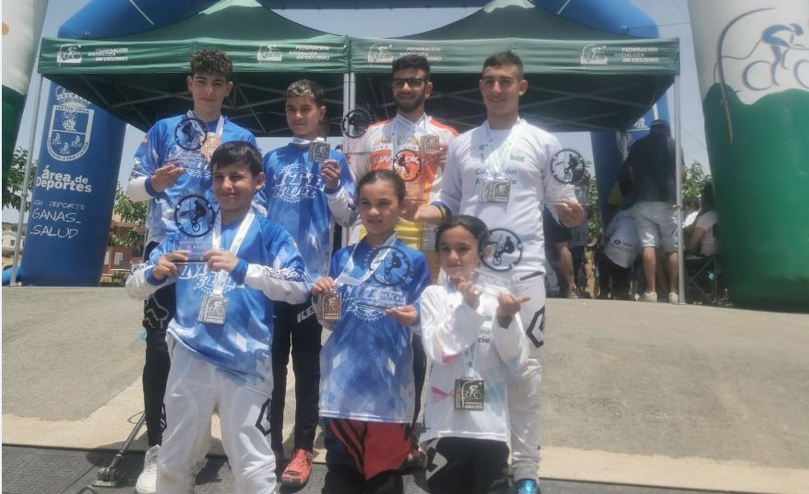 El grueso de la representación de la comarca en Granada