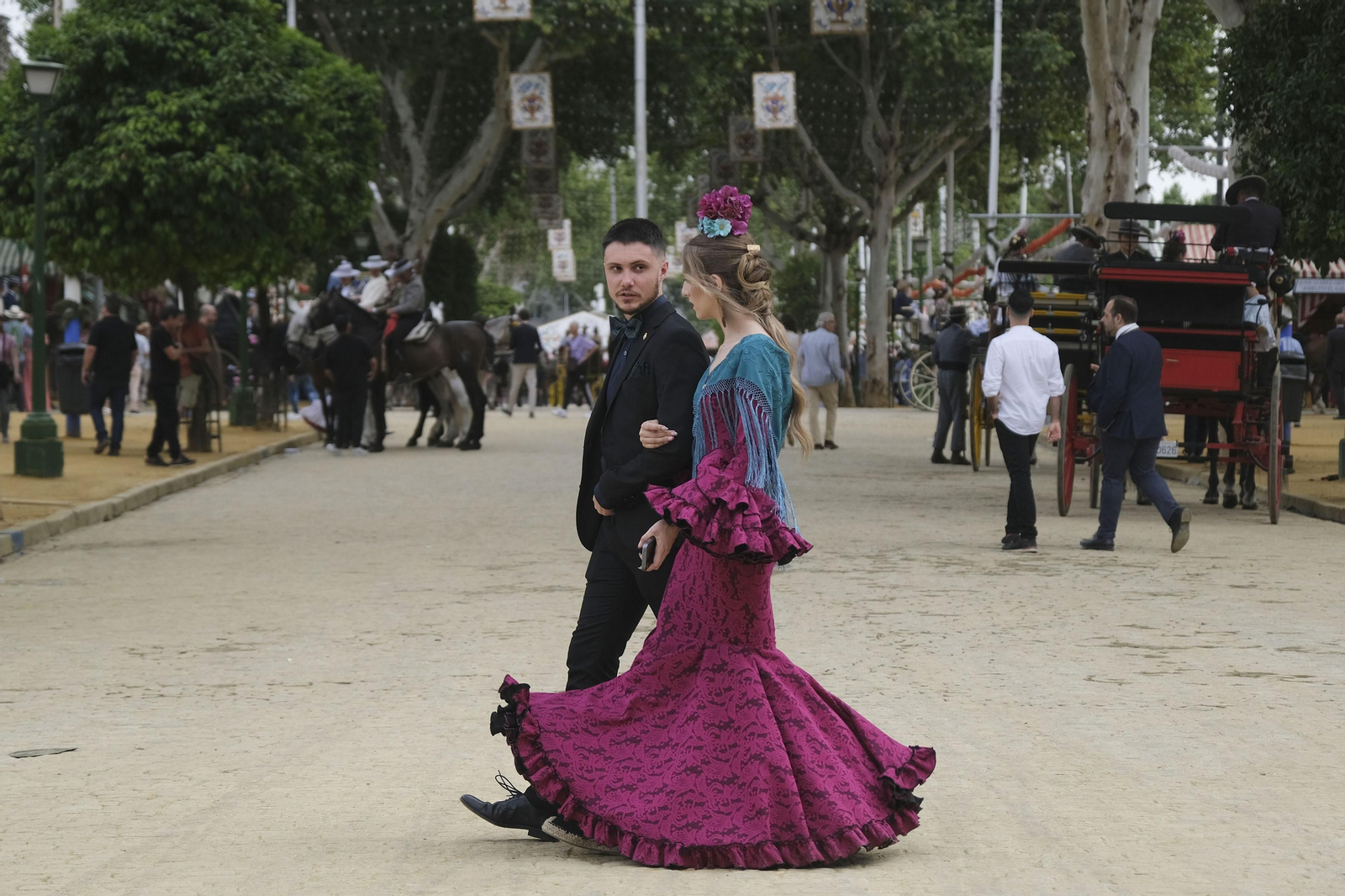 Ambiente un viernes de feria