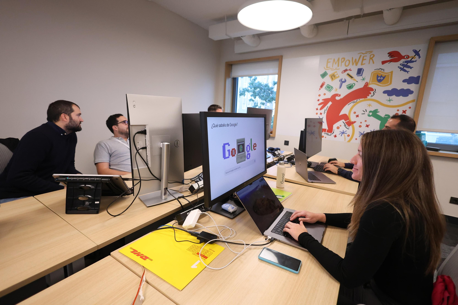 La inauguración del Centro de Ciberseguridad de Google en Málaga, en imágenes
