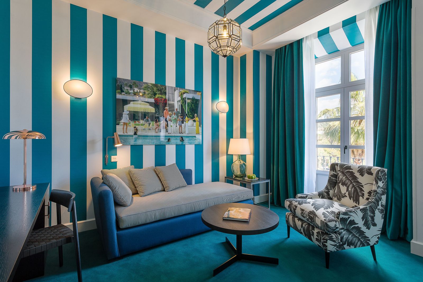 Vista de una de las habitaciones del Room Mate Valeria.