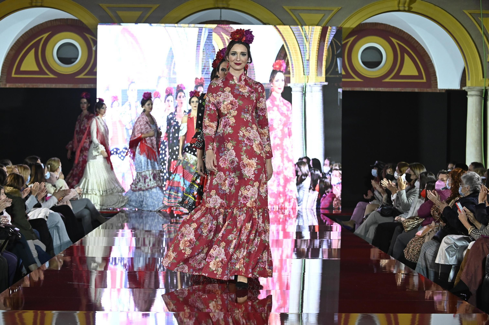 El desfile de Pol Núñez en Pasarela Huelva Flamenca 2022, todas las fotos