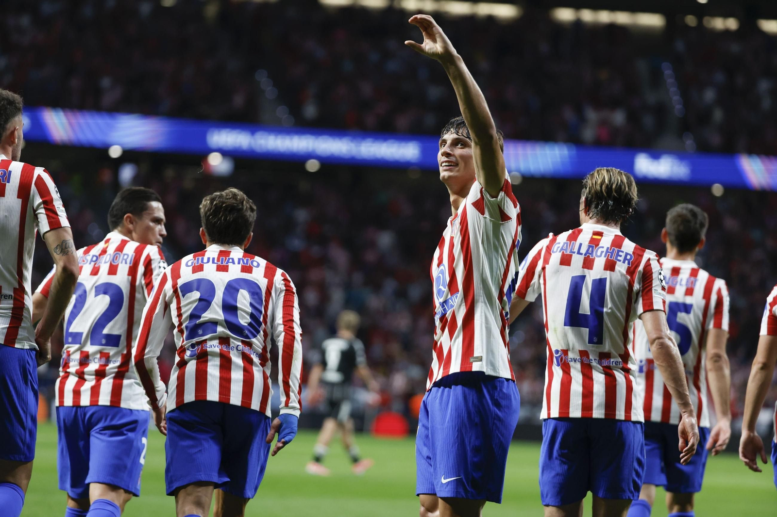 Las fotos del Atlético de Madrid-Eintracht