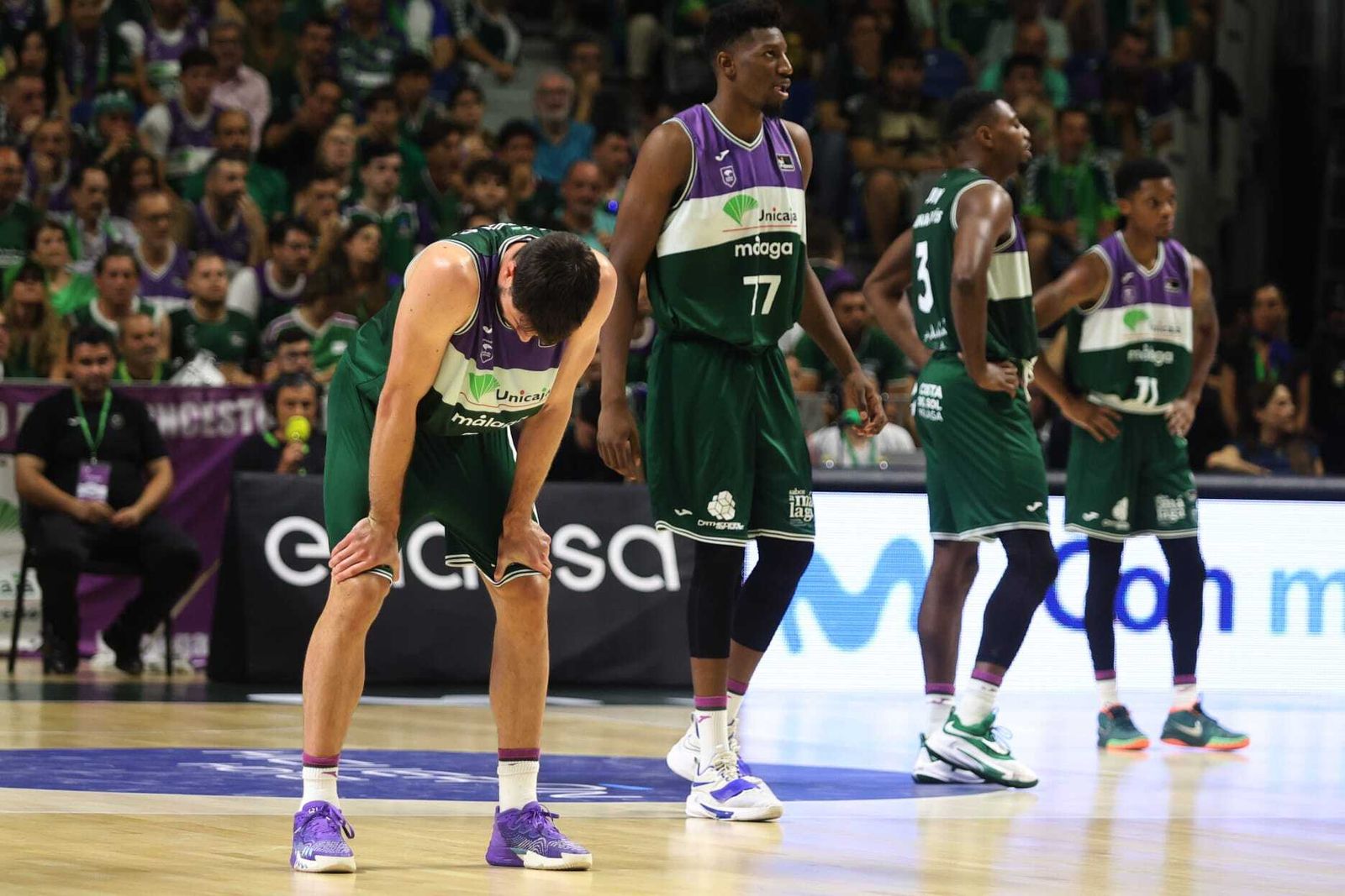 El Unicaja-Barcelona, en fotos