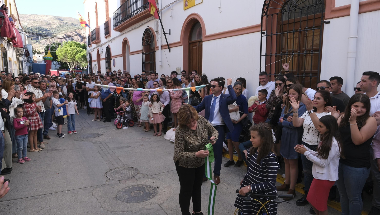 Imágenes de las carreras de cintas en las Fiestas de Canjáyar
