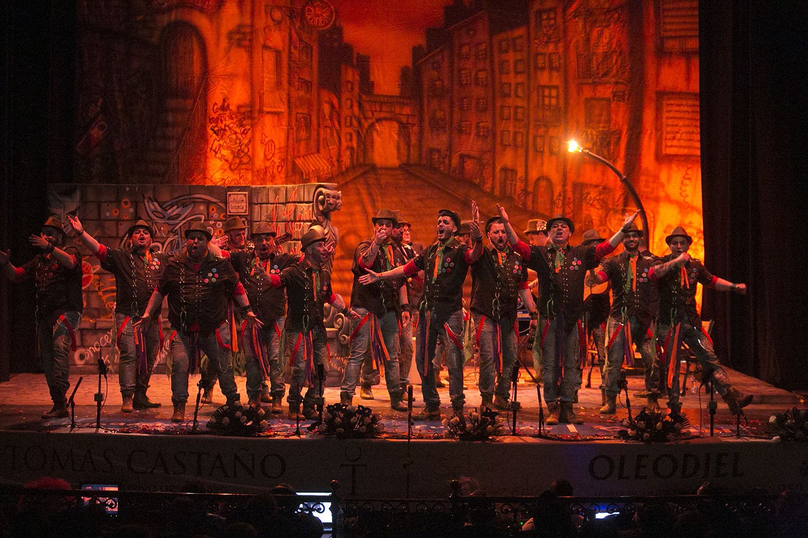 La final del Carnaval Colombino, en imágenes