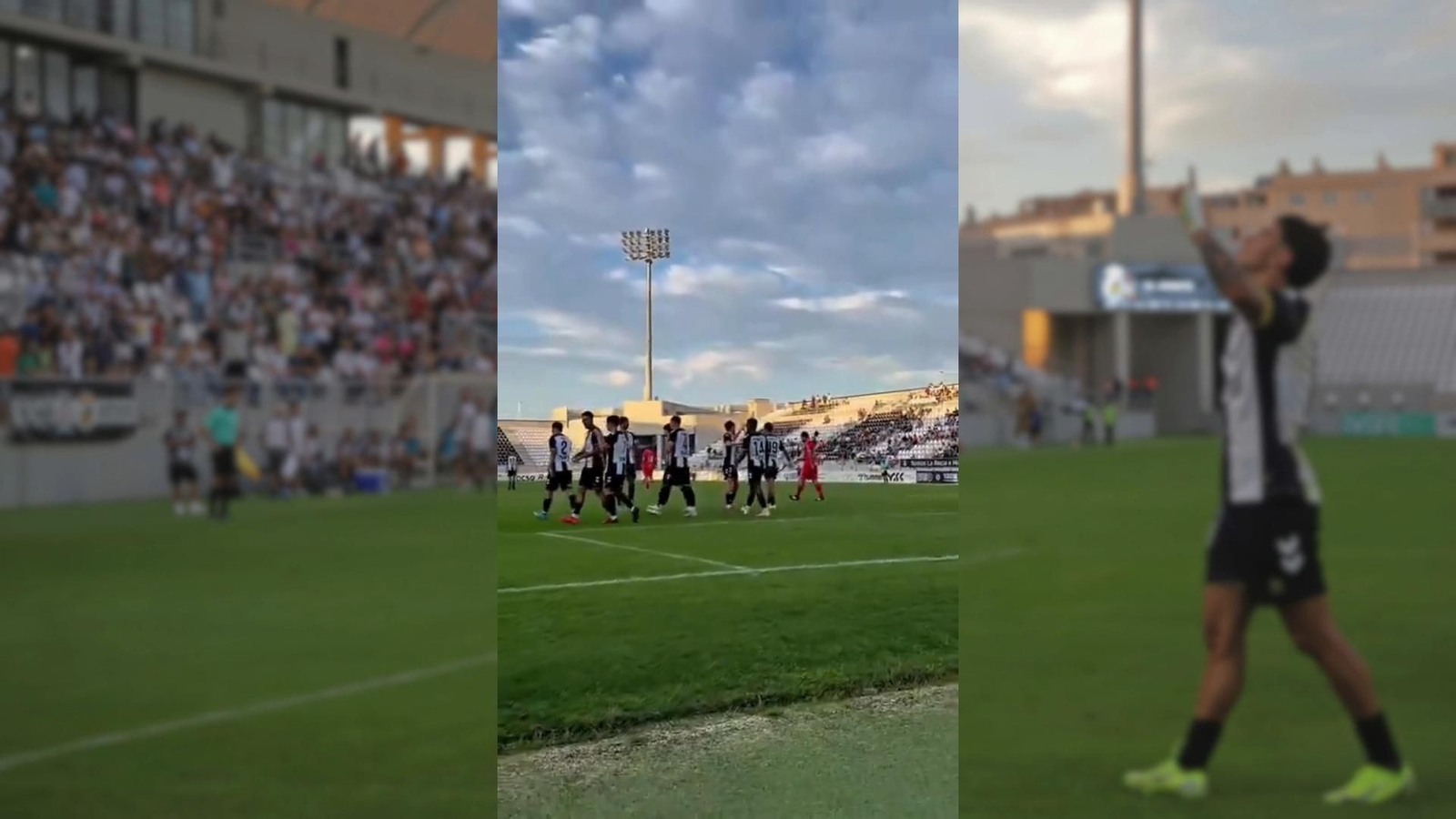 Así se vivió el antes, el durante y el después de la primera victoria de la Balona en el Ciudad de La Línea