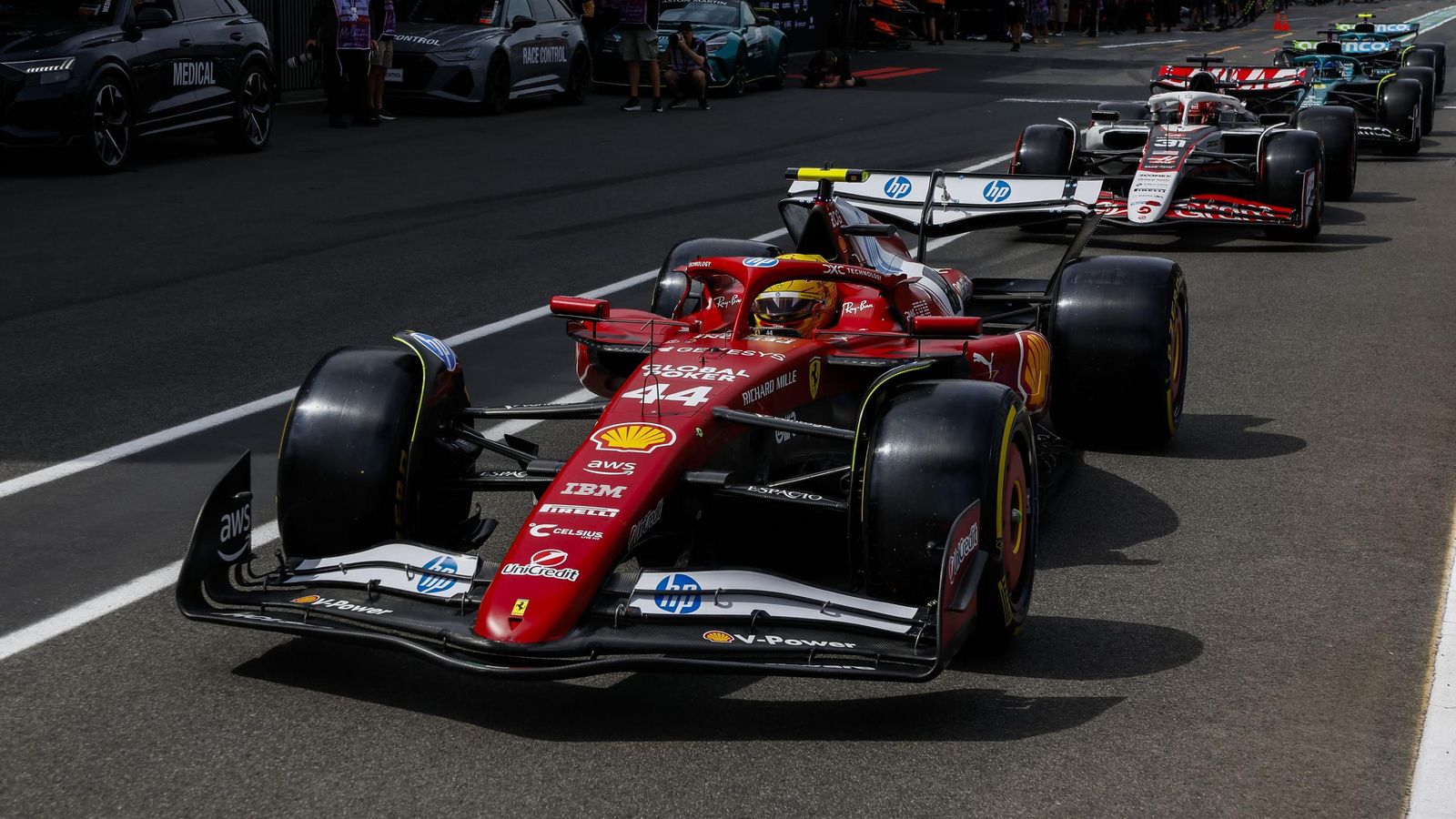 Los fotos del arranque de la Fórmula 1 en Melbourne