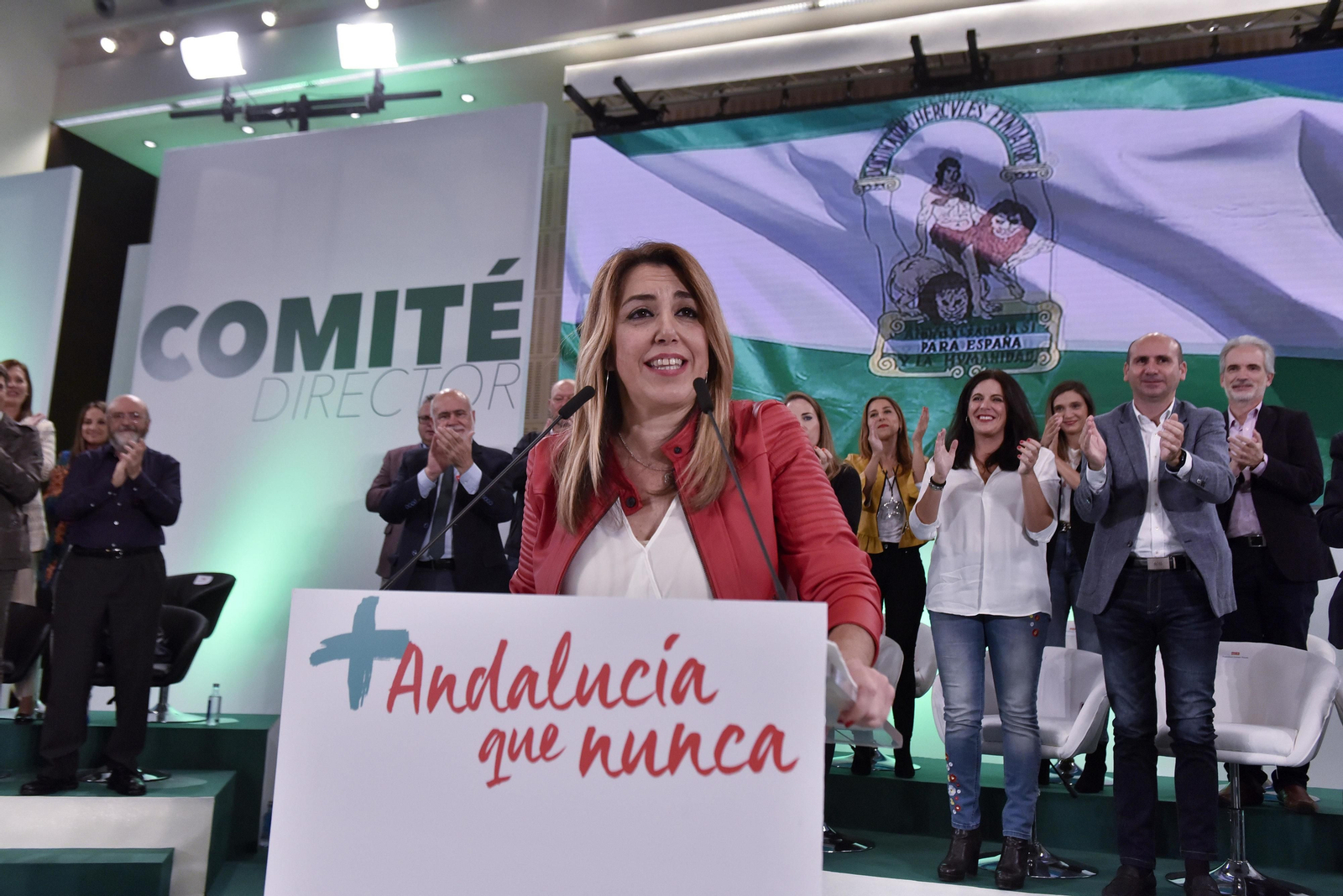 Las imágenes de la proclamación de Susana Díaz como candidata