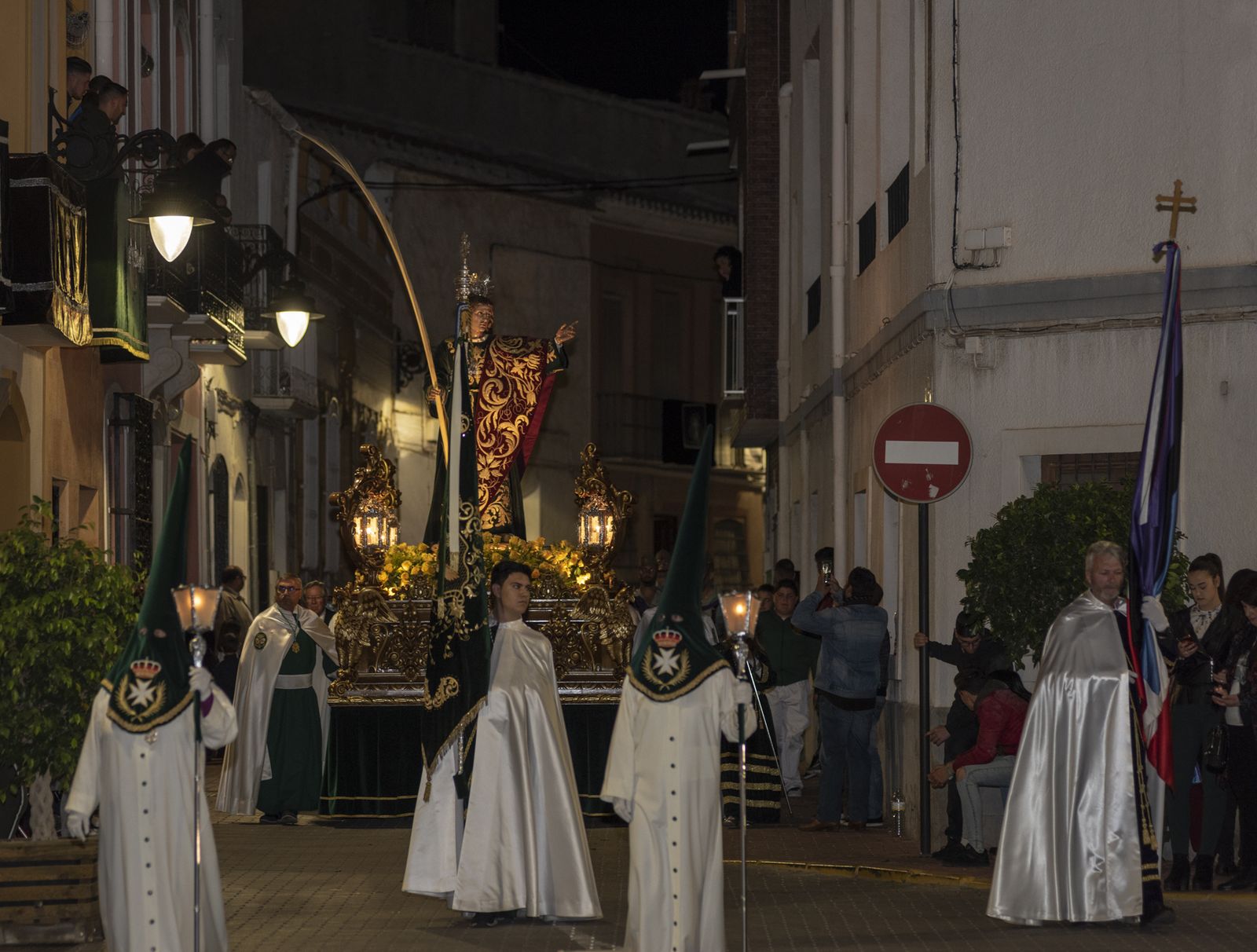 Imágenes de la procesión del Paso Blanco en Cuevas del Almanzora