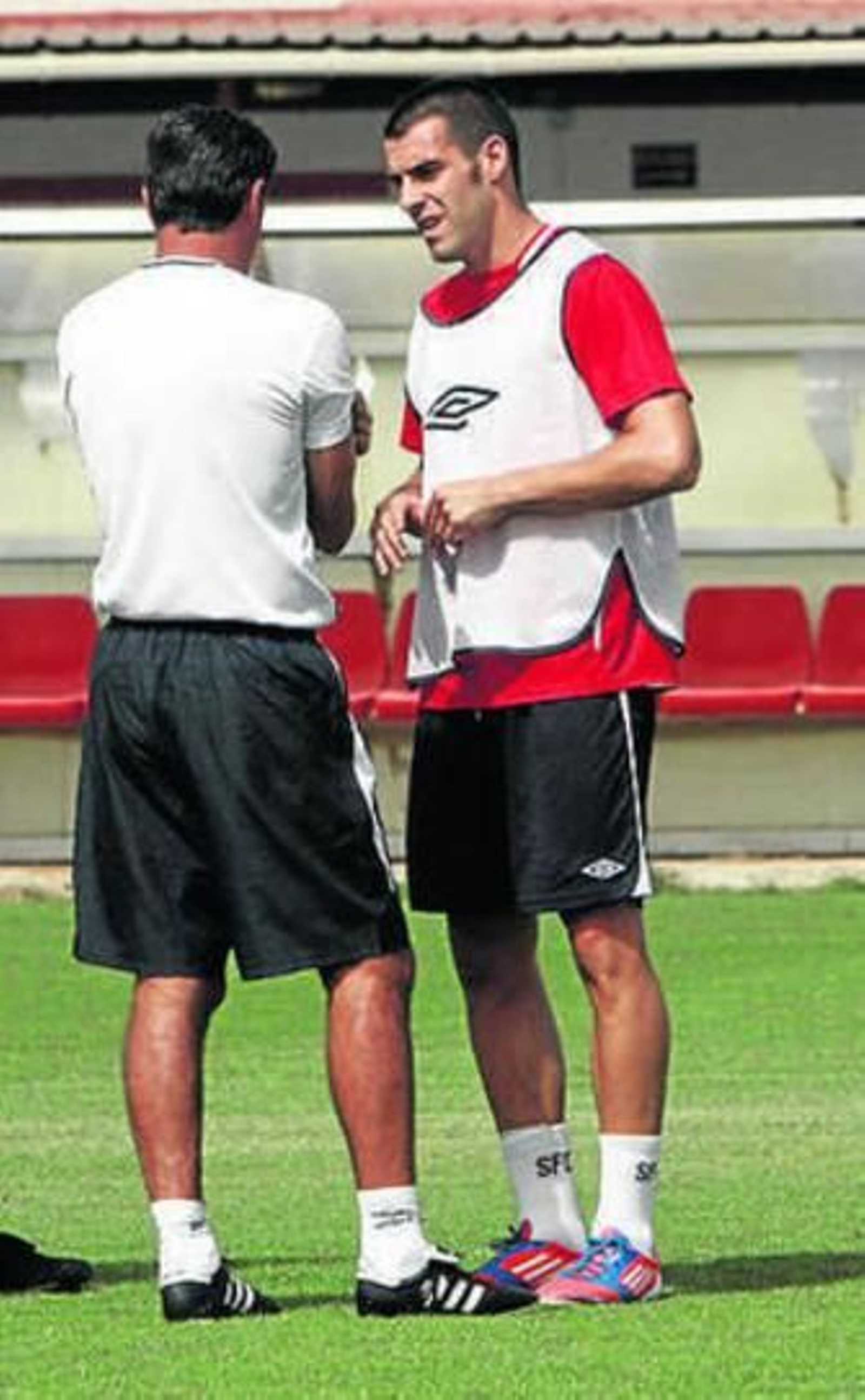 Míchel y Negredo.