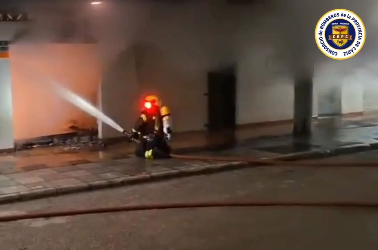 Incendio en Guadiaro.