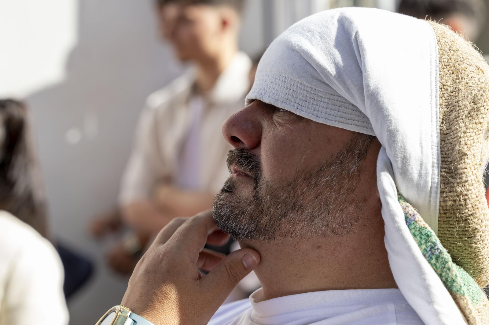 Imágenes de la salida de Flagelación en la Semana Santa de El Puerto 2025