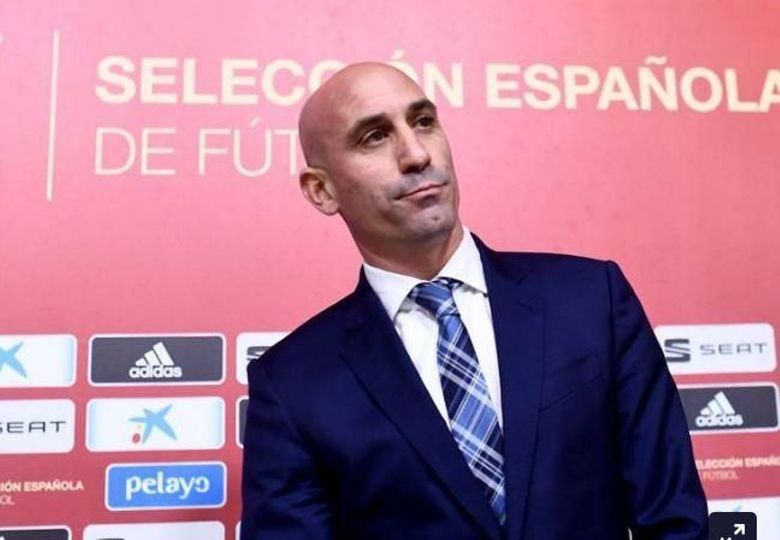 Luis Rubiales, presidente de la Federación Española de Fútbol