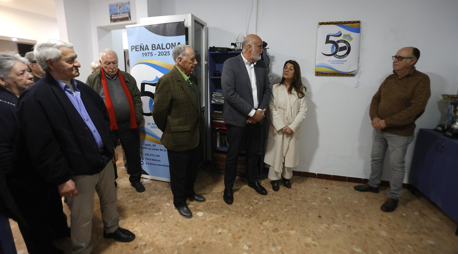 La Peña Balona comparte con sus socios la distinción municipal por su medio siglo de historia