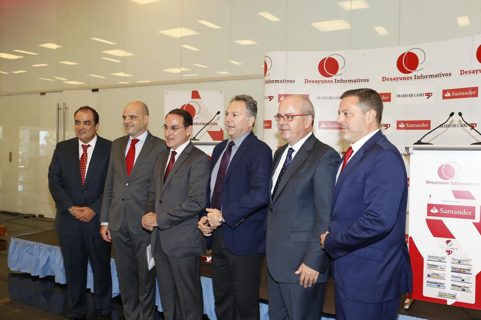 David Fernández, Justiniano Cortés, Javier González de Lara, José Joly, Javier Sánchez Rojas y Mario Blanco.