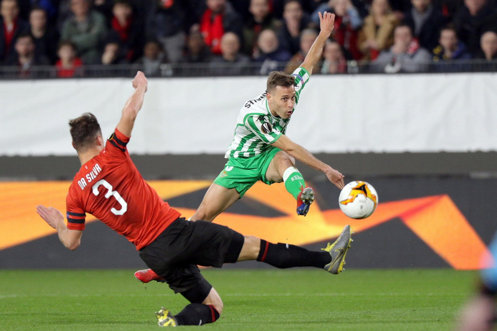 El Rennes-Betis, en imágenes