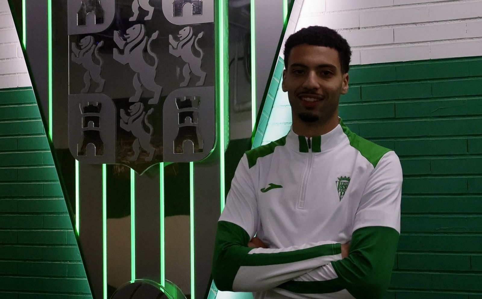 Amin Rajouani posa en la zona mixta de El Arcángel.