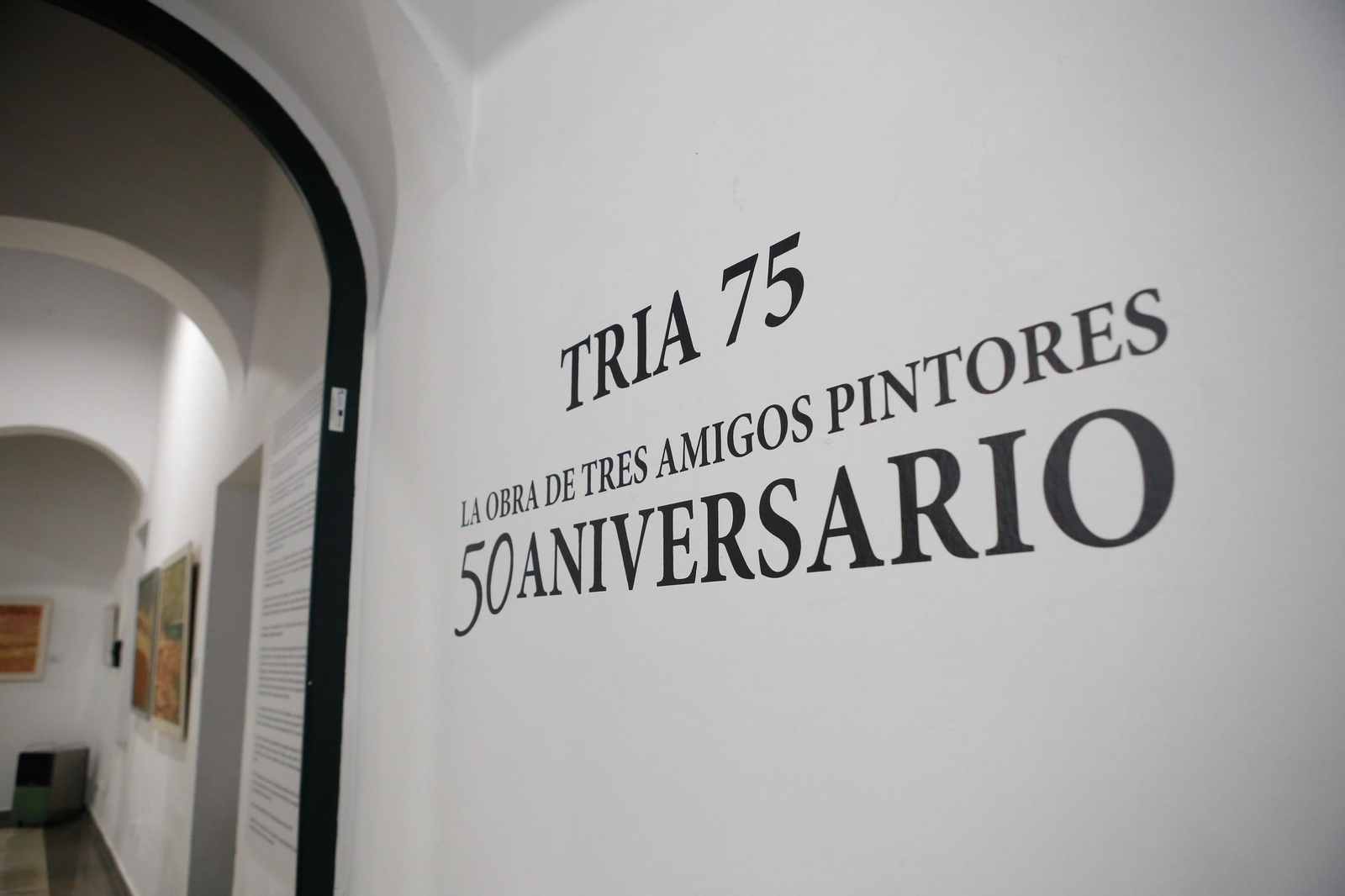 Las fotos de la inauguración de la exposición por el 50 aniversario de Tria 75