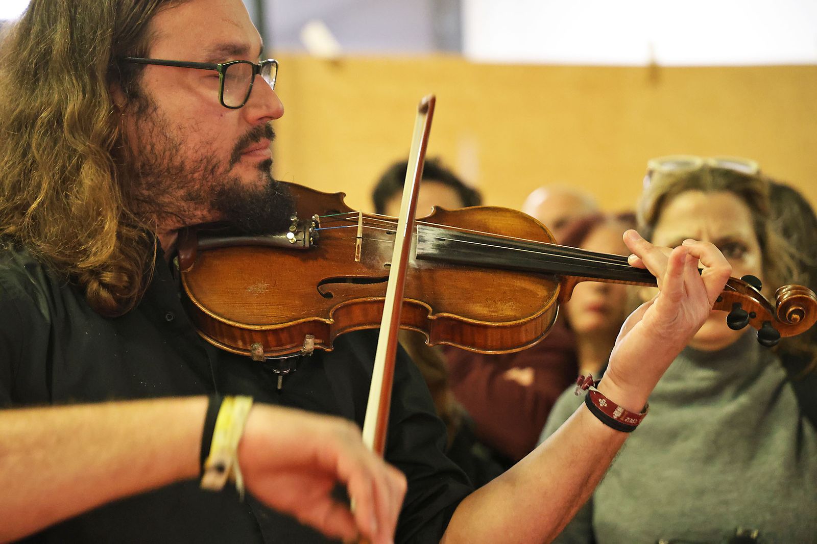Las fotografías de la vigilia por los fallecidos en el accidente de tren  de Adamuz