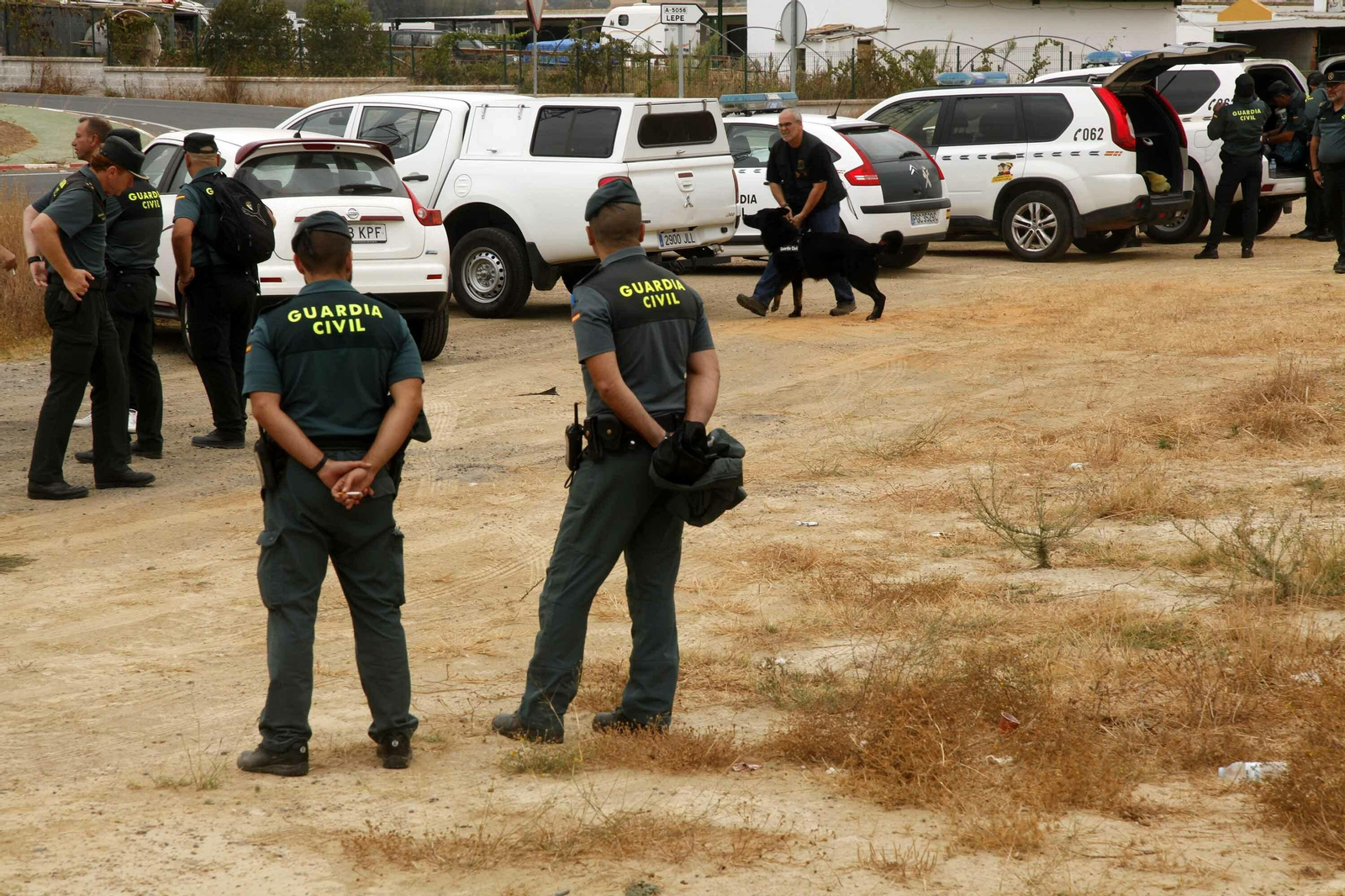 Imágenes de la búsqueda del hombre desaparecido en La Antilla Imágenes de la búsqueda del hombre desaparecido en La Antilla
