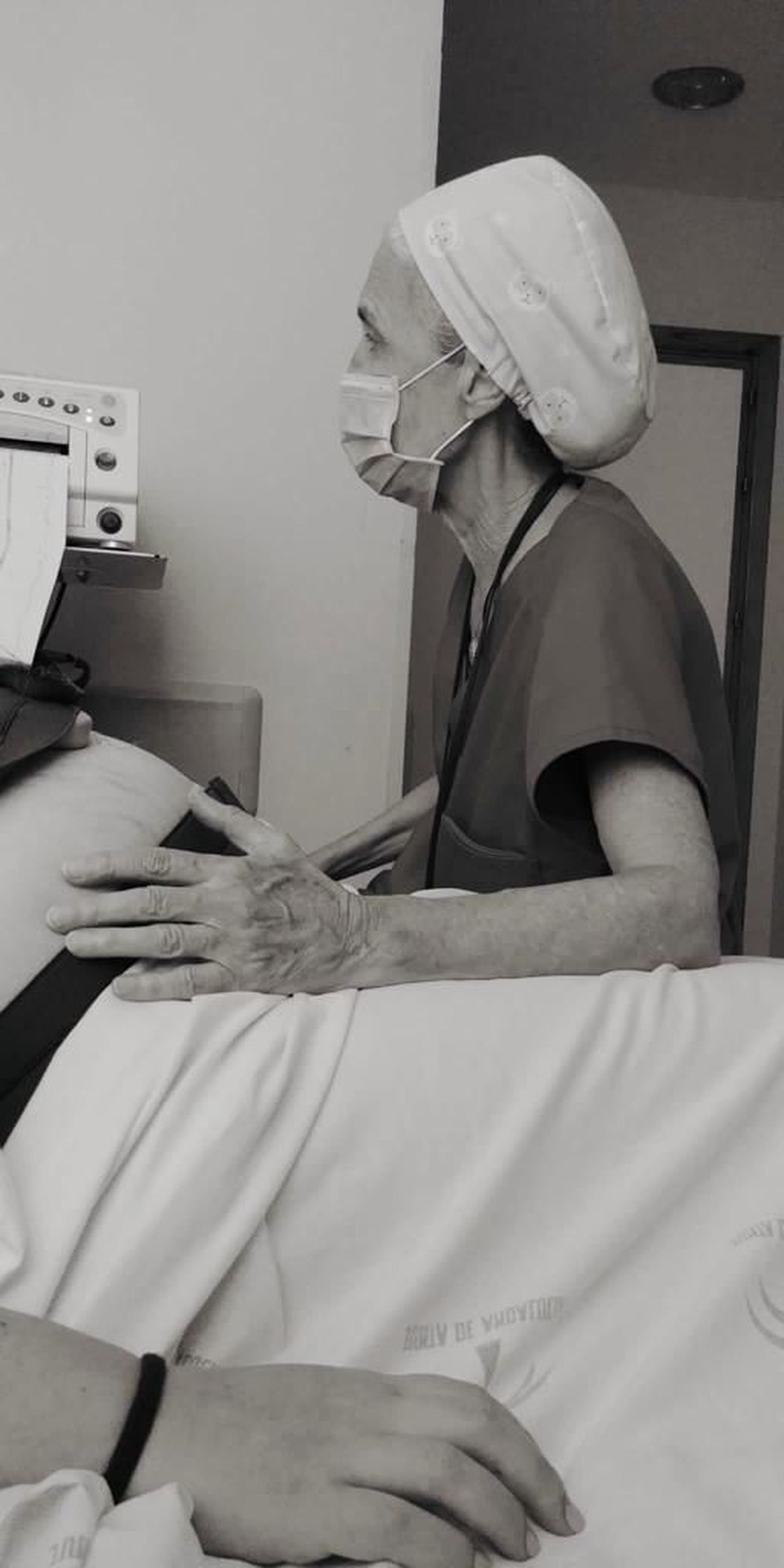 Concha Gamundi, matrona del Hospital de Puerto Real