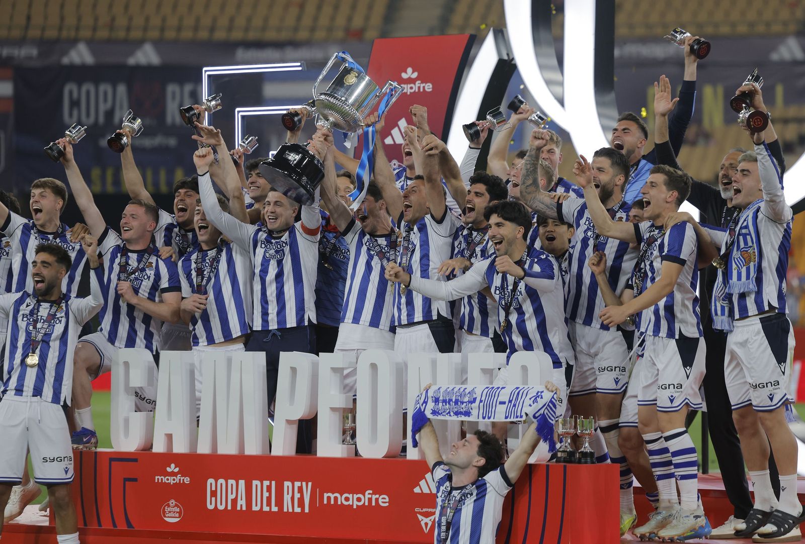 Las fotos de la final de la Copa del Rey Atlético de Madrid - Real Sociedad