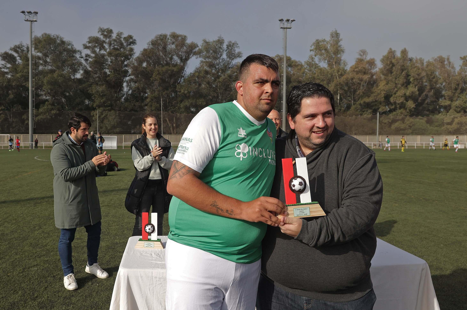 Fotos de la jornada de la Liga Andaluza Inclusiva de fútbol celebrada en Algeciras