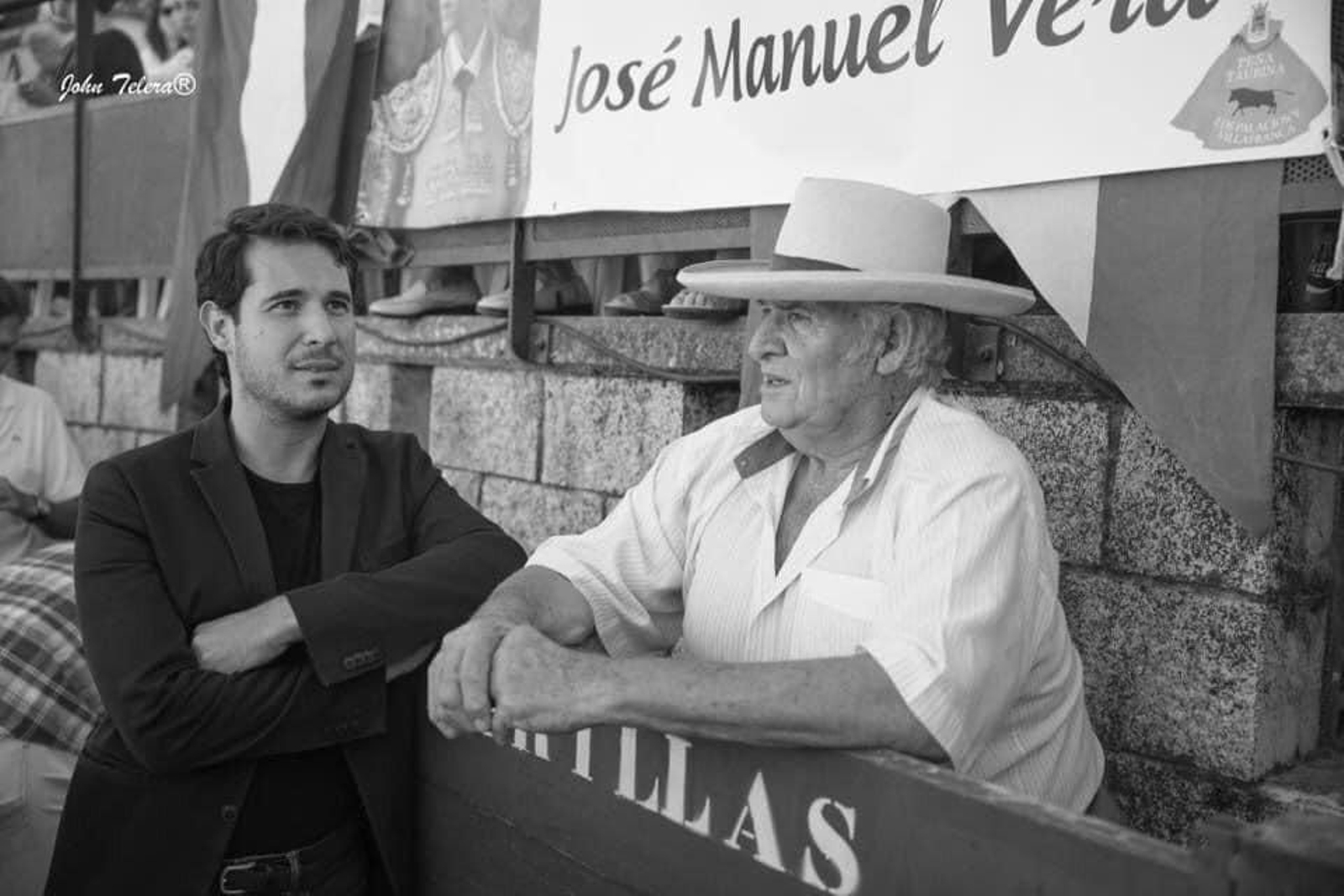 Los picadores Rafael Arenas-Telera y Paco López.