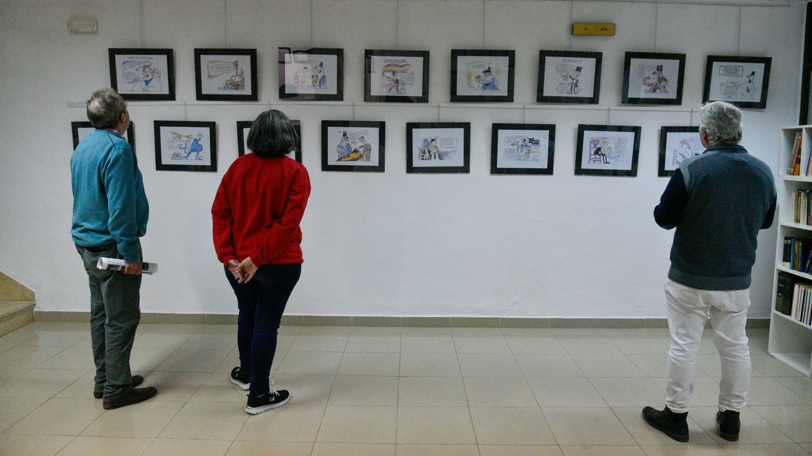 Exposición de Andrés Vázquez de Sola en el Ateneo Republicano en Algeciras