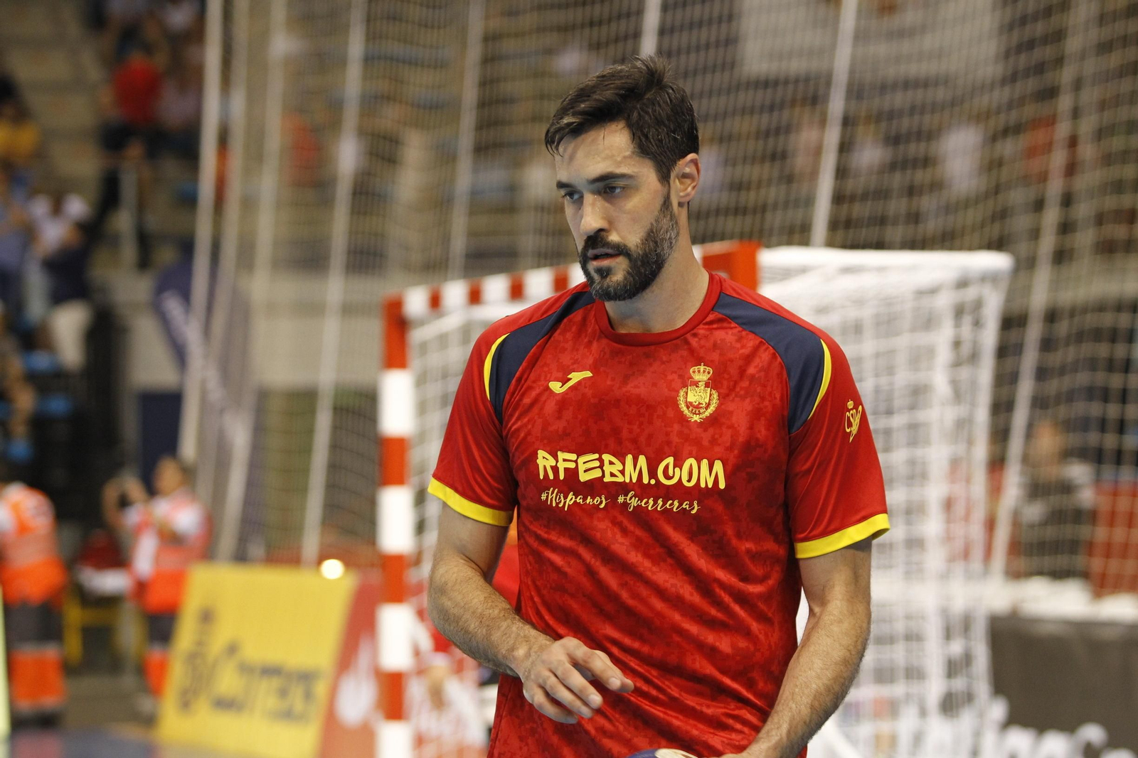 Fotogalería España-Suecia. Balonmano. Palacio Juegos Mediterráneos. Almería