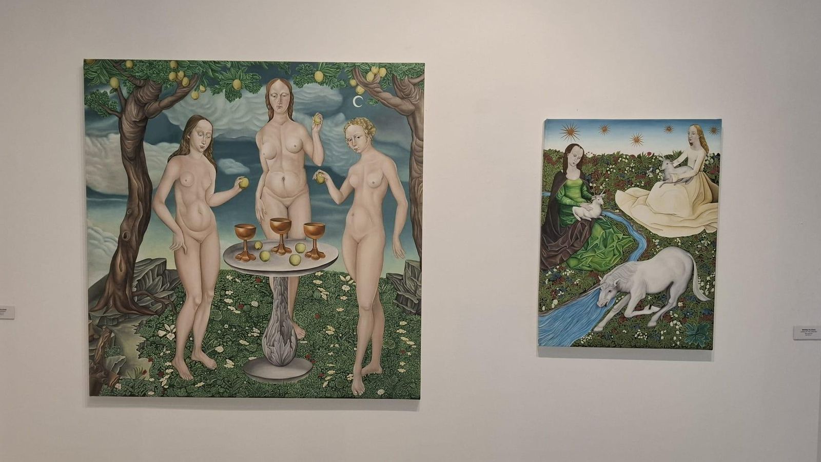 Obras de Marina Iglesias.