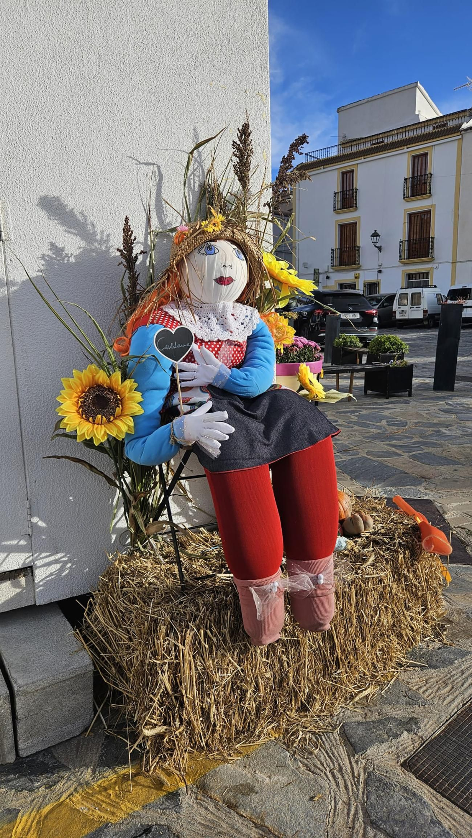 Los 40 vecinos de paja, trapo y cartón de Bacares, en fotos