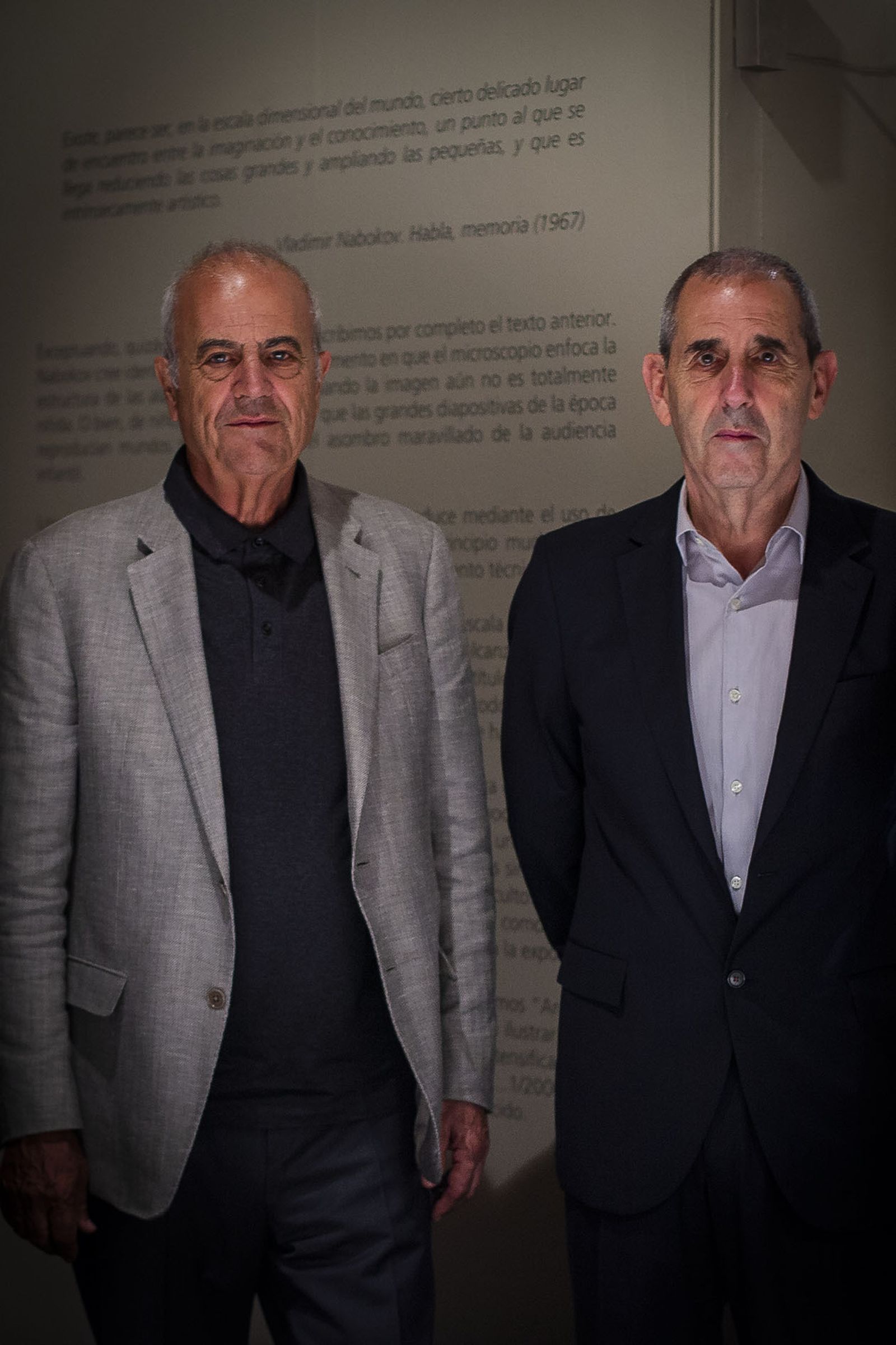 Antonio Cruz y Antonio Ortiz, el día que recibieron su premio.