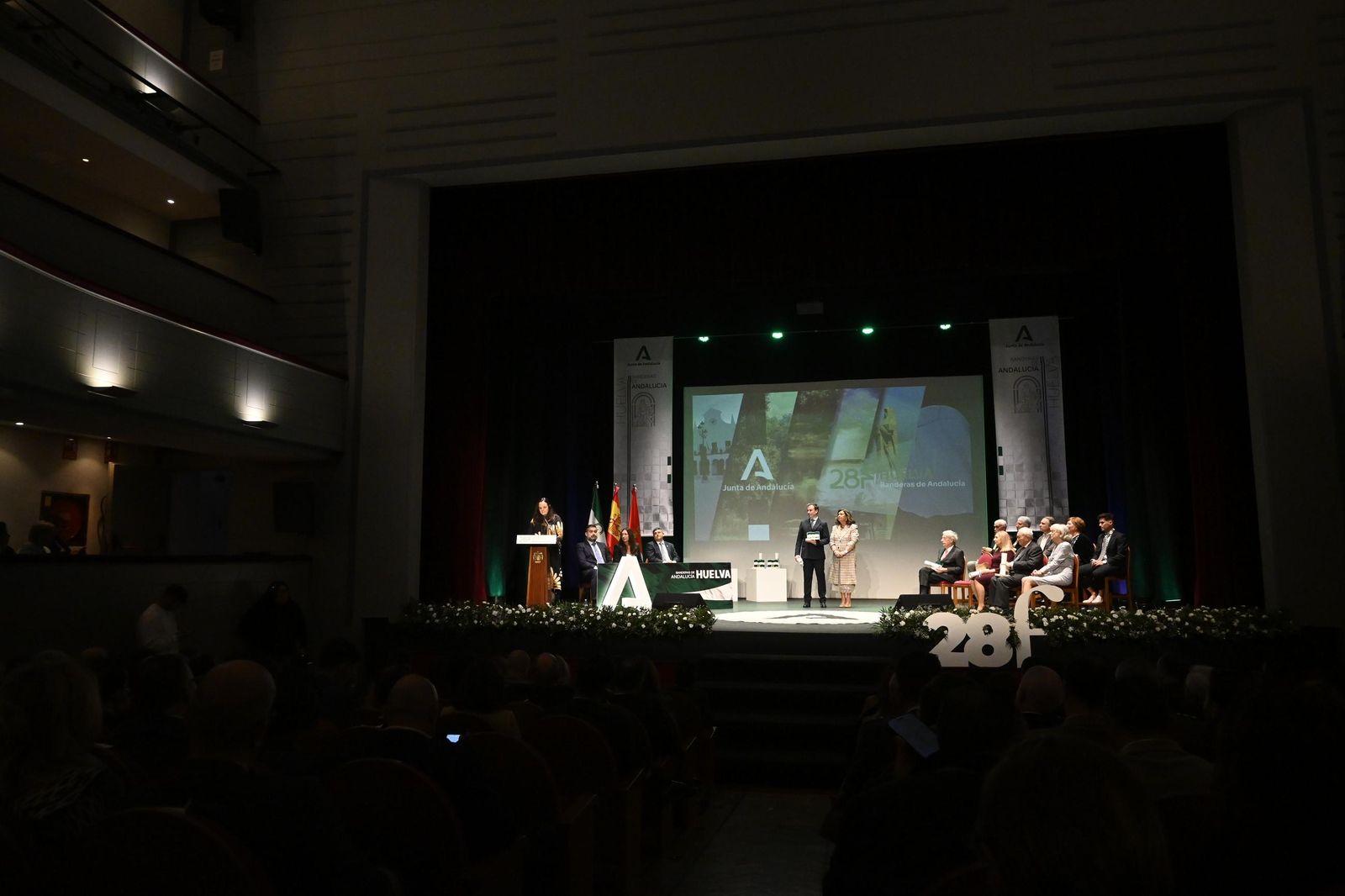Premios de las Banderas de Andalucía en Huelva, en imágenes