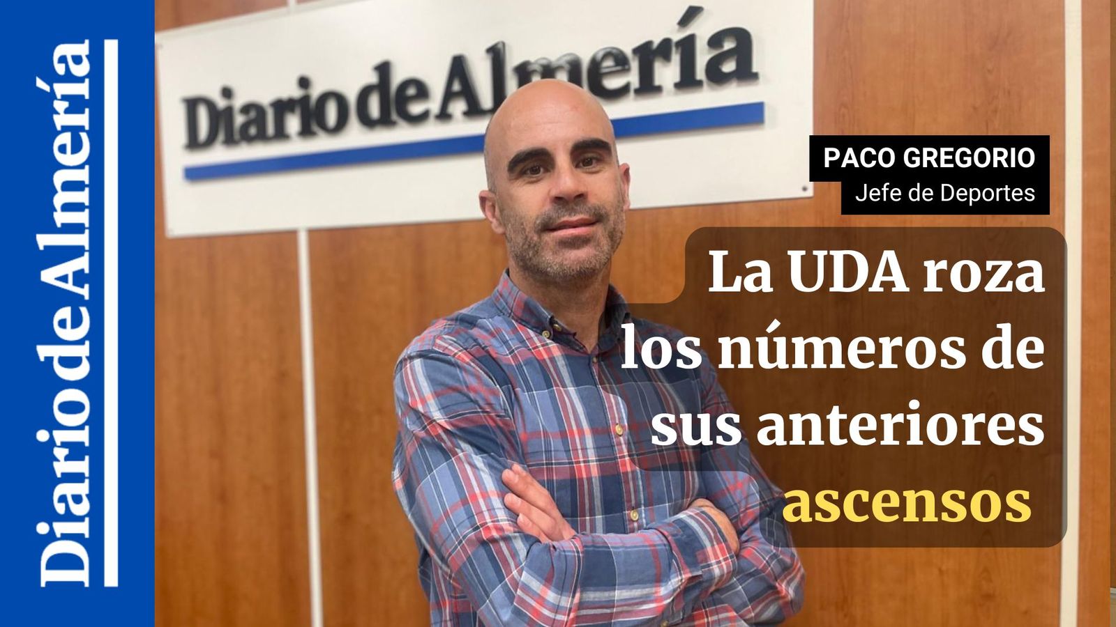 Paco Gregorio, jefe de Deportes de Diario de Almería, analiza la buena racha del Almería.