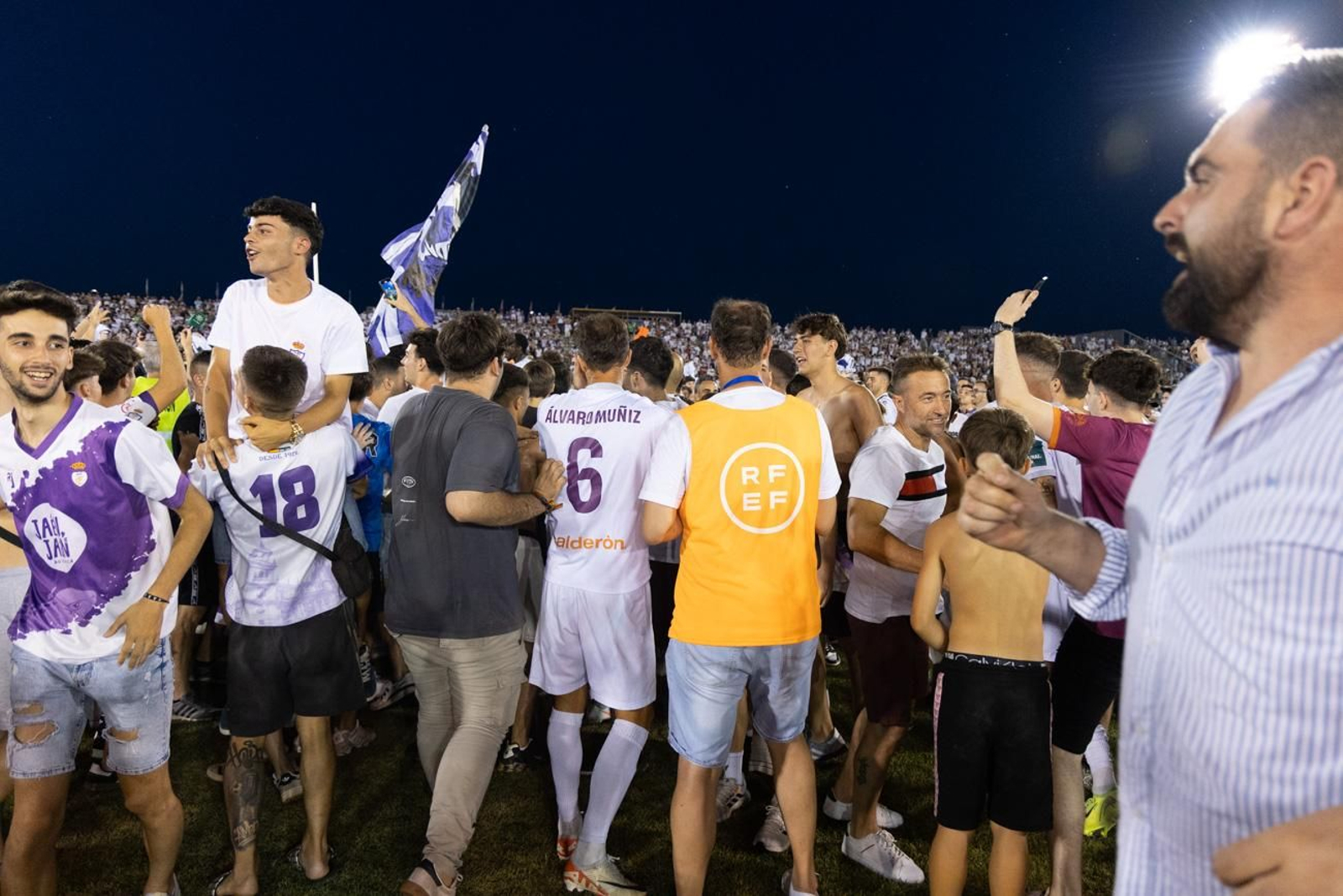 La celebración del Real Jaén.