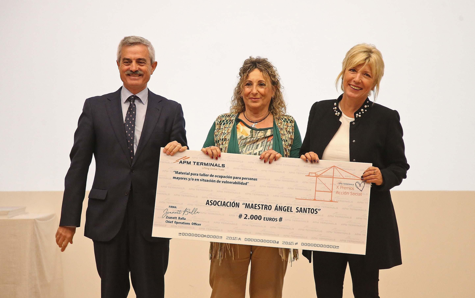 Fotos de los X Premios Acción Social de APM Terminals en Algeciras