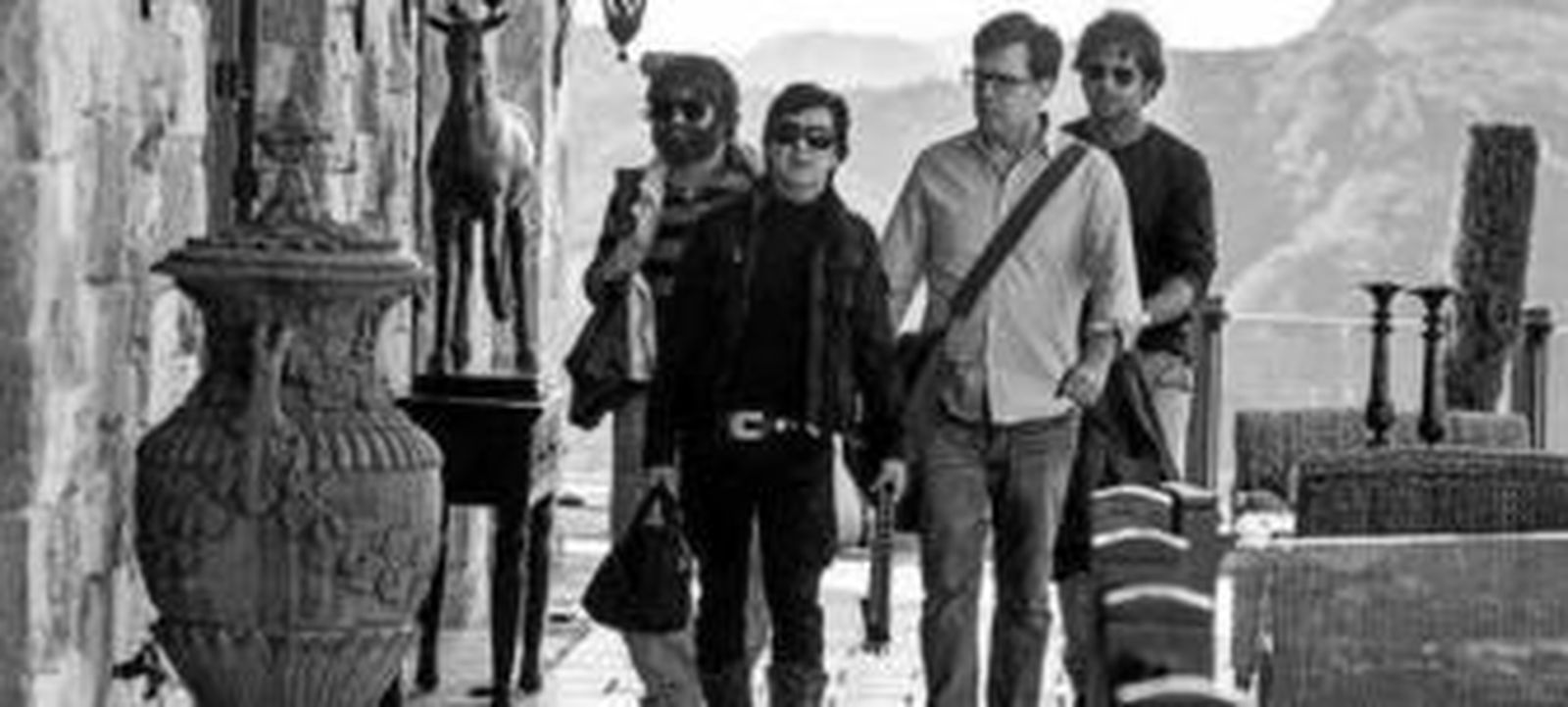 Ken Jeong, junto al grupo de amigos interpretado por Zach Galifianakis, Ed Helms y Bradley Cooper.