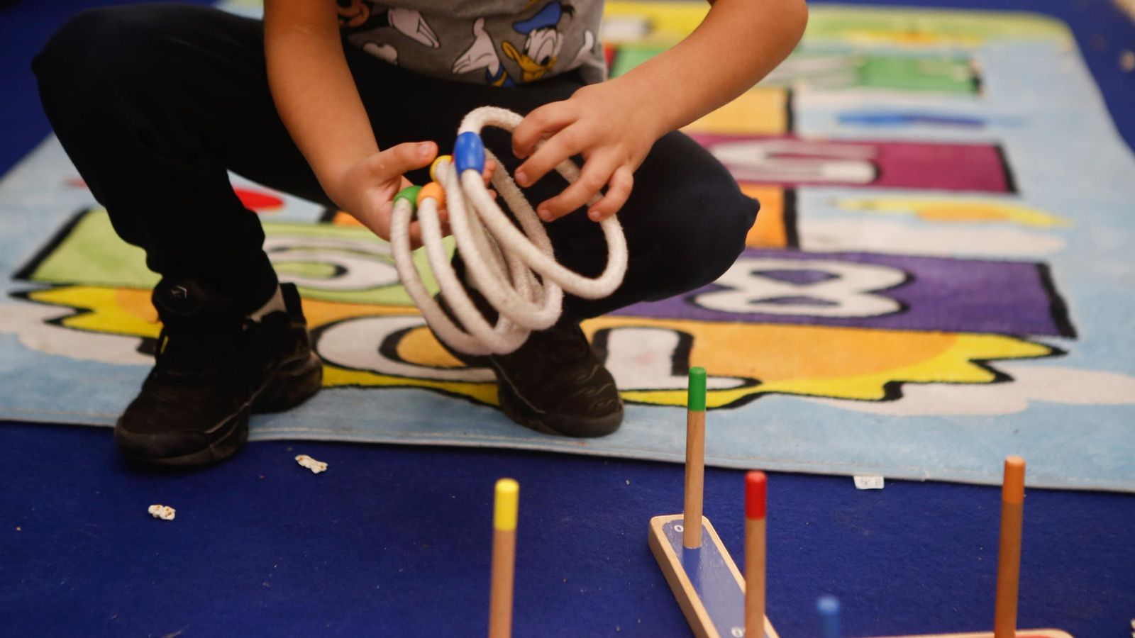 La zona cero pantallas del Puerta Europa de Algeciras.
