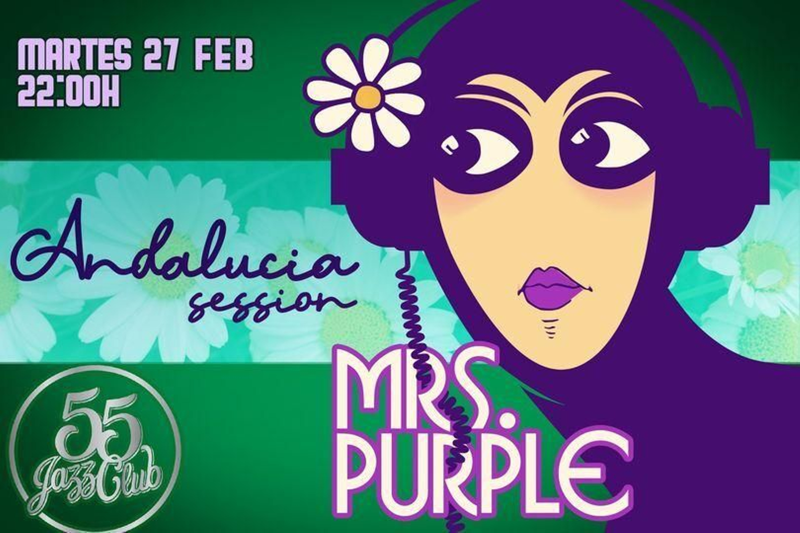 Bailar al son de la música de Mrs Purple