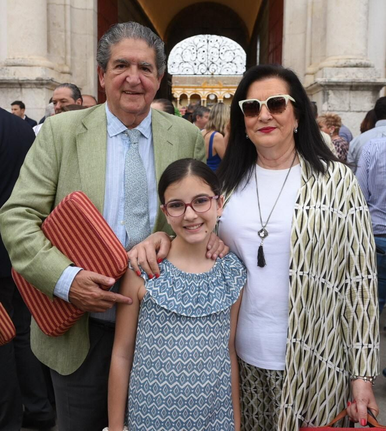 José Joaquín Gallardo, Reyes Navarro y Ángela Arroba