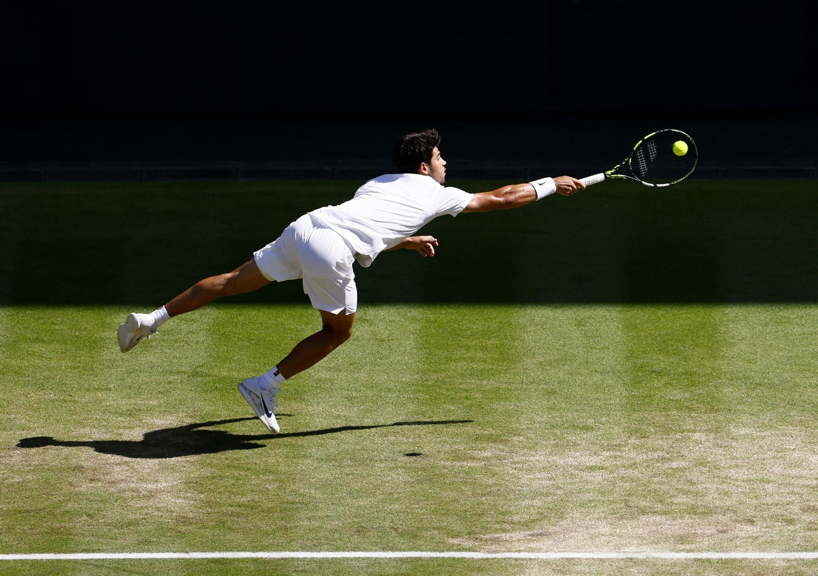 Las fotos del pase de Alcaraz a la final de Wimbledon Las fotos del pase de Alcaraz a la final de Wimbledon