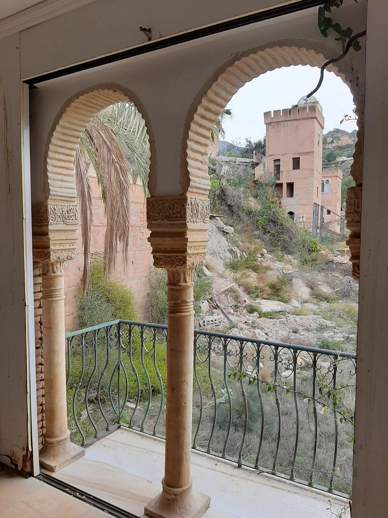 Interior del complejo.