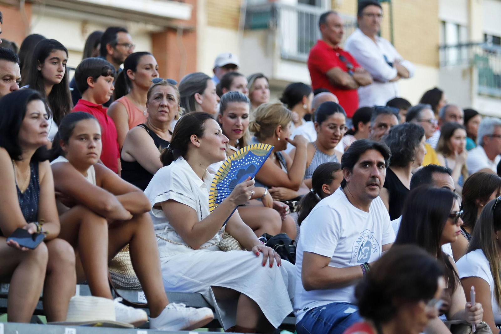 Imágenes del ambiente en la final femenina de la Copa del Rey de tenis de Huelva