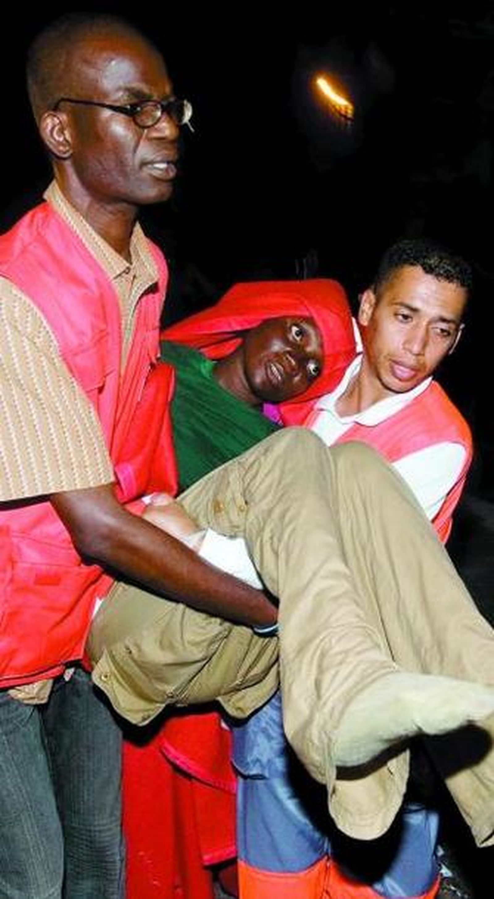 Los supervivientes presentaban síntomas de hipotermia e inanición.