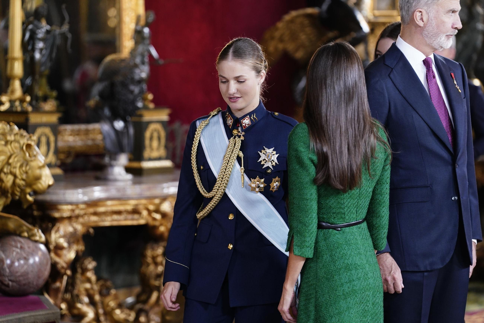 Las fotos de la recepción del Rey por el 12 de octubre