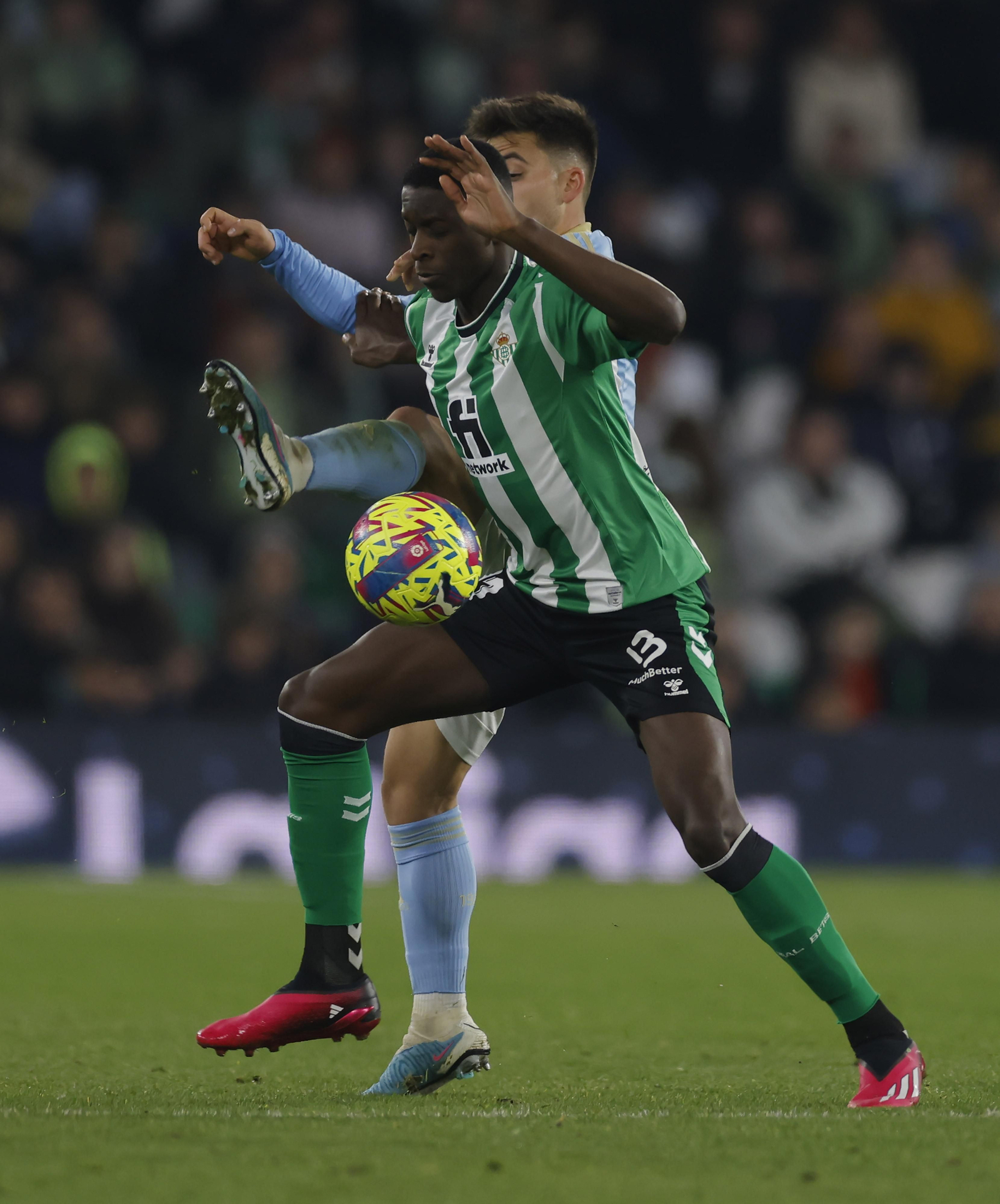 Las imágenes del Betis-Celta