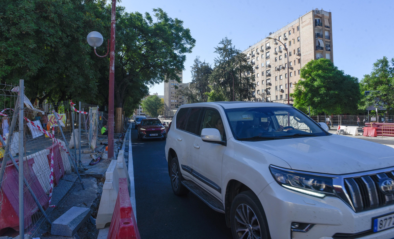 Las imágenes de la reapertura al tráfico de la Avenida Ramón y Cajal
